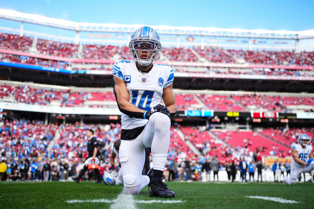 Lions Star Amon-Ra St. Brown Not Happy With David Montgomery Trade