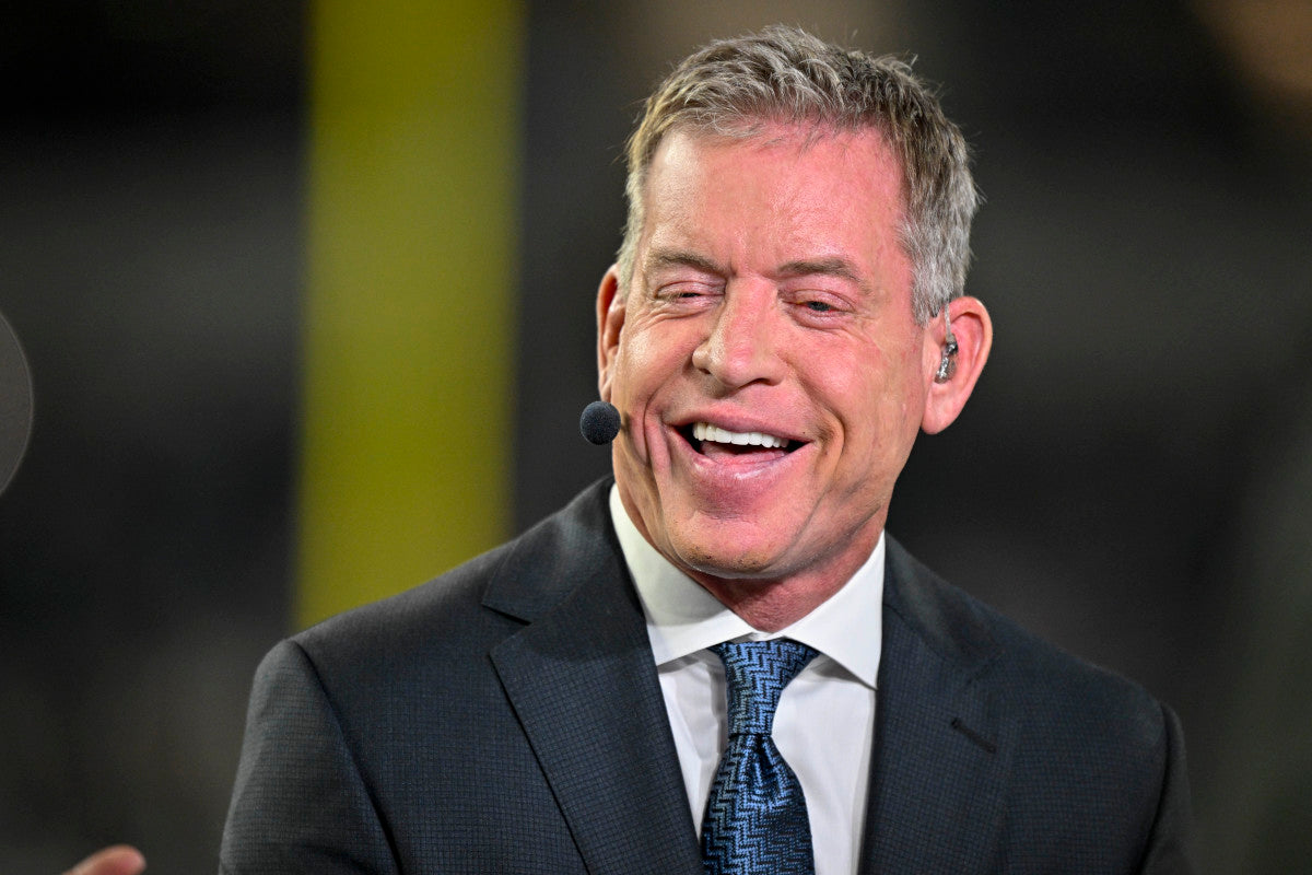 Stephen A. Smith Sends Message to Jerry Jones After Troy Aikman’s Miami Decision