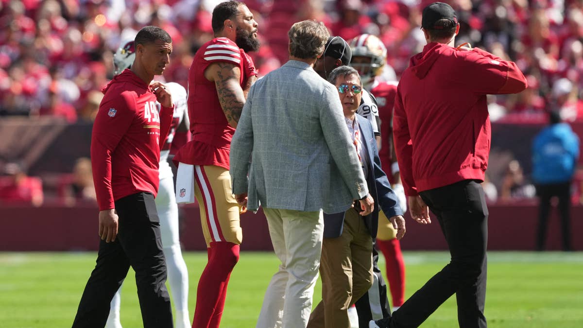 Mike Evans undergoes MRI after leaving 49ers’ 36-30 win; Kyle Shanahan shares Monday test results