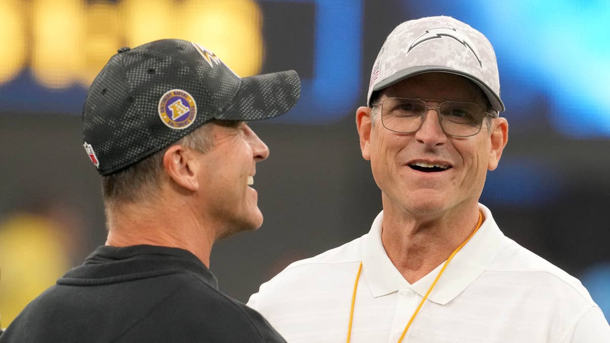 Jim Harbaugh Breaks Silence on Justin Herbert’s Engagement at Chargers Training Camp