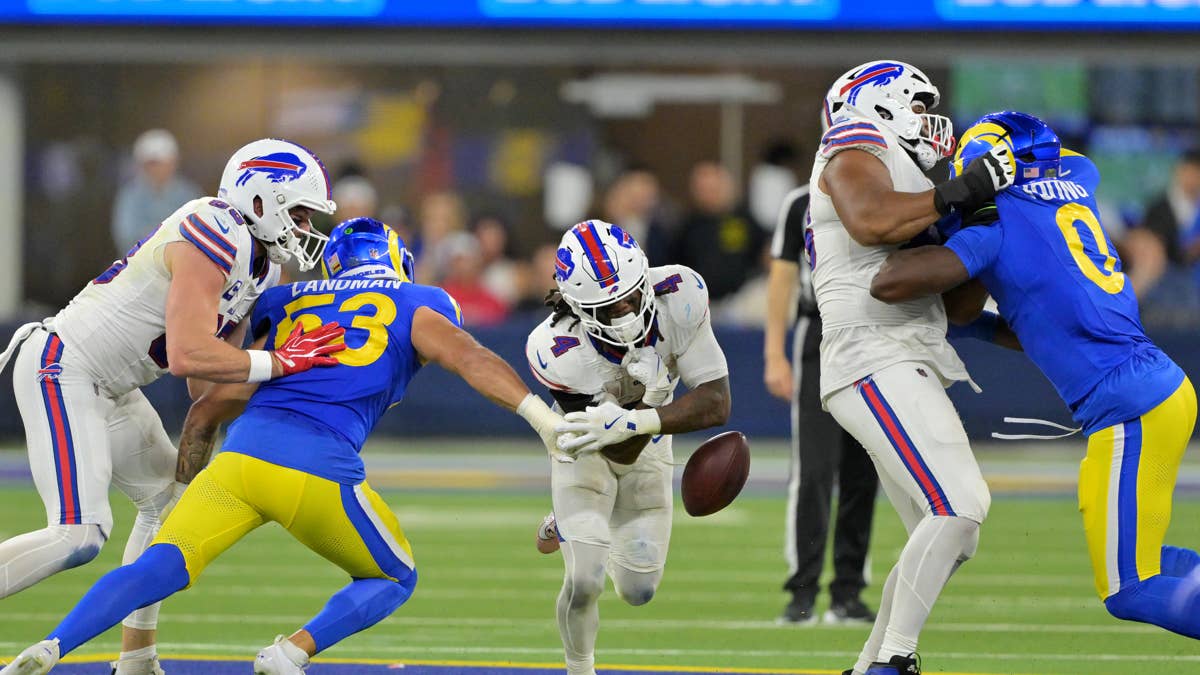 Buffalo Bills' James Cook Has 11 Fumbles Since Start of 2025