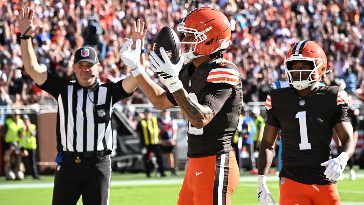 Cleveland Browns Rookie Wide Receiver KC Concepcion Trends Toward Playing in Week 6