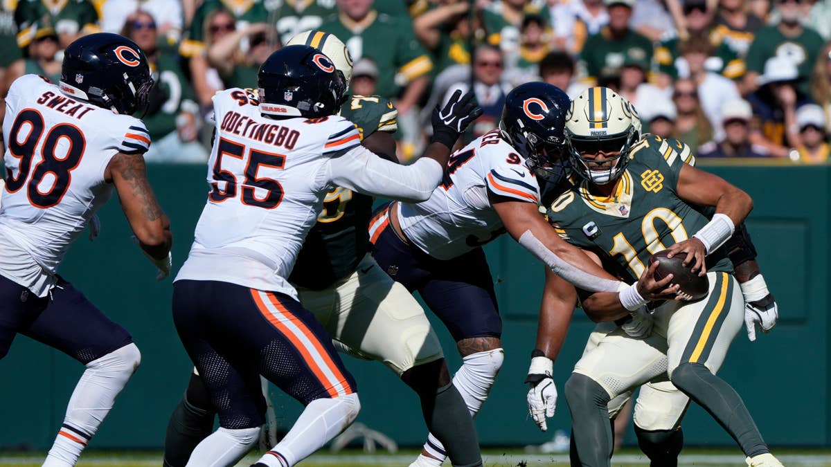Bears’ Blitz-Heavy Defense Can Feast on Patriots’ Banged-Up Line