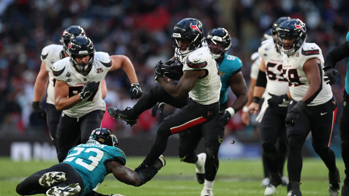 Houston Texans RBs Primed for Big Day Against Giants' Run Defense