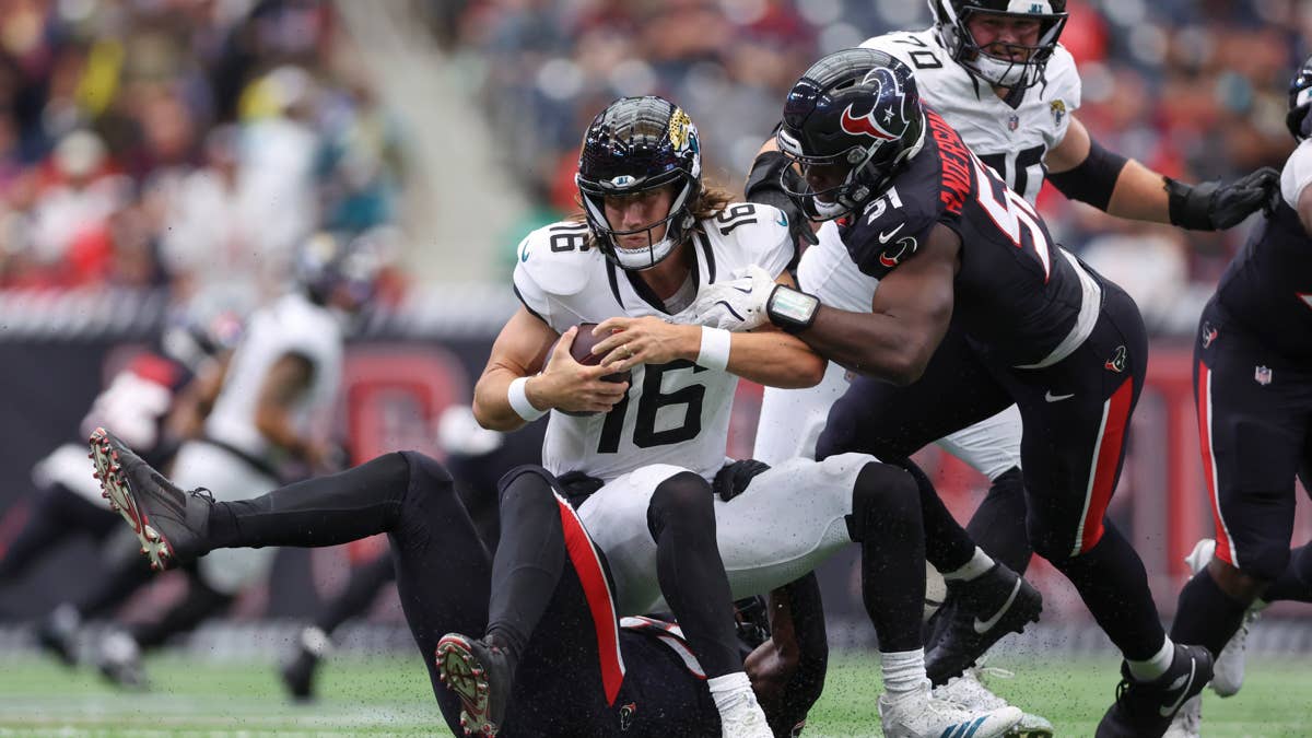 Injury Leaves Jaguars Line With Smaller Margin for Error Against Texans' Pass Rush