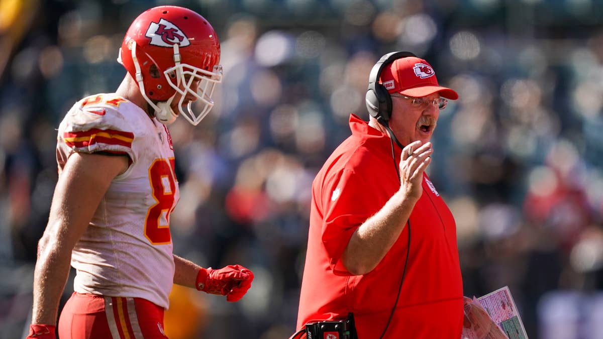 Chiefs’ Andy Reid Reacts to Travis Kelce’s Behavior Amid Training Camp