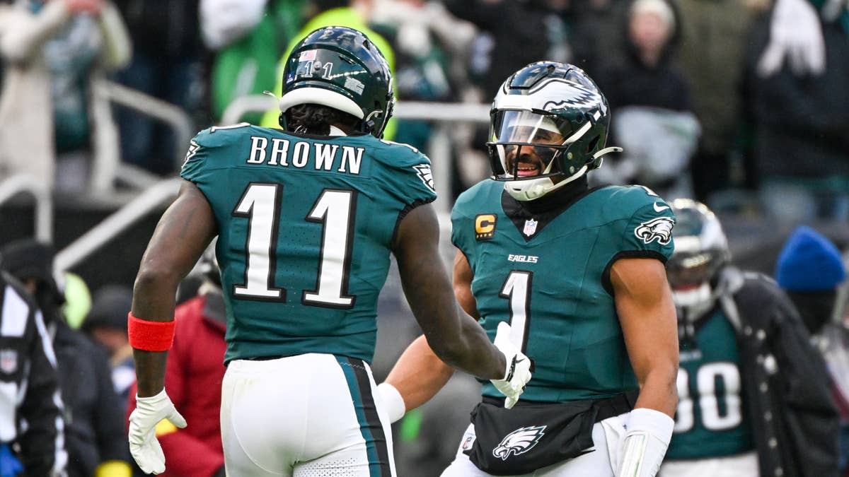 A.J. Brown Finally Addresses Rumors About Relationship With Jalen Hurts