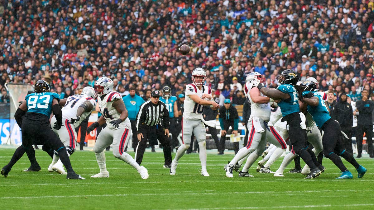 2 Keys to a Patriots Victory Over Jacksonville: Protect Drake Maye and Let the Defense Feast