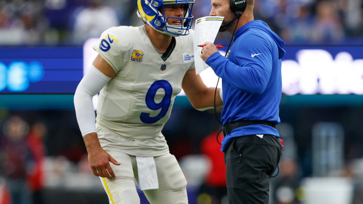 Sean McVay Refused To Answer Matthew Stafford Question After Drafting Ty Simpson