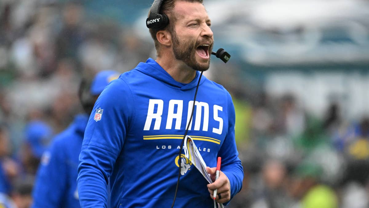 Sean McVay Looked Angrier Than He's Ever Been After Monday Night's Loss