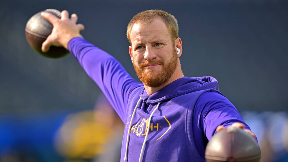 Carson Wentz Set to Start Week 2 as Kyler Murray's Concussion Lingers