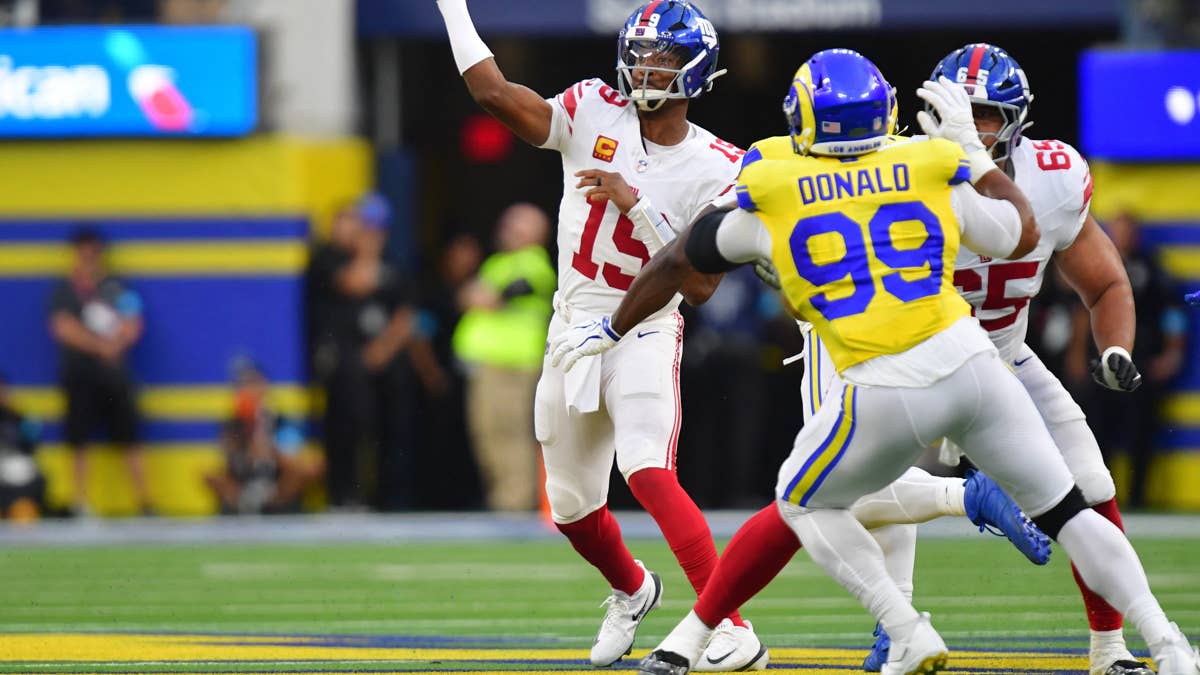 Giants Power Ranking Index: Big Blue Dips Amid Jaxson Dart Injury, but Pundits Aren't Panicking Yet