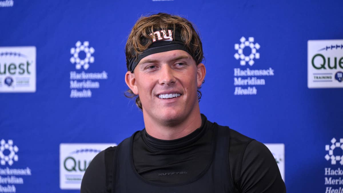 Giants Fans Telling Jaxson Dart To 'Grow Up' After Training Camp Scuffle