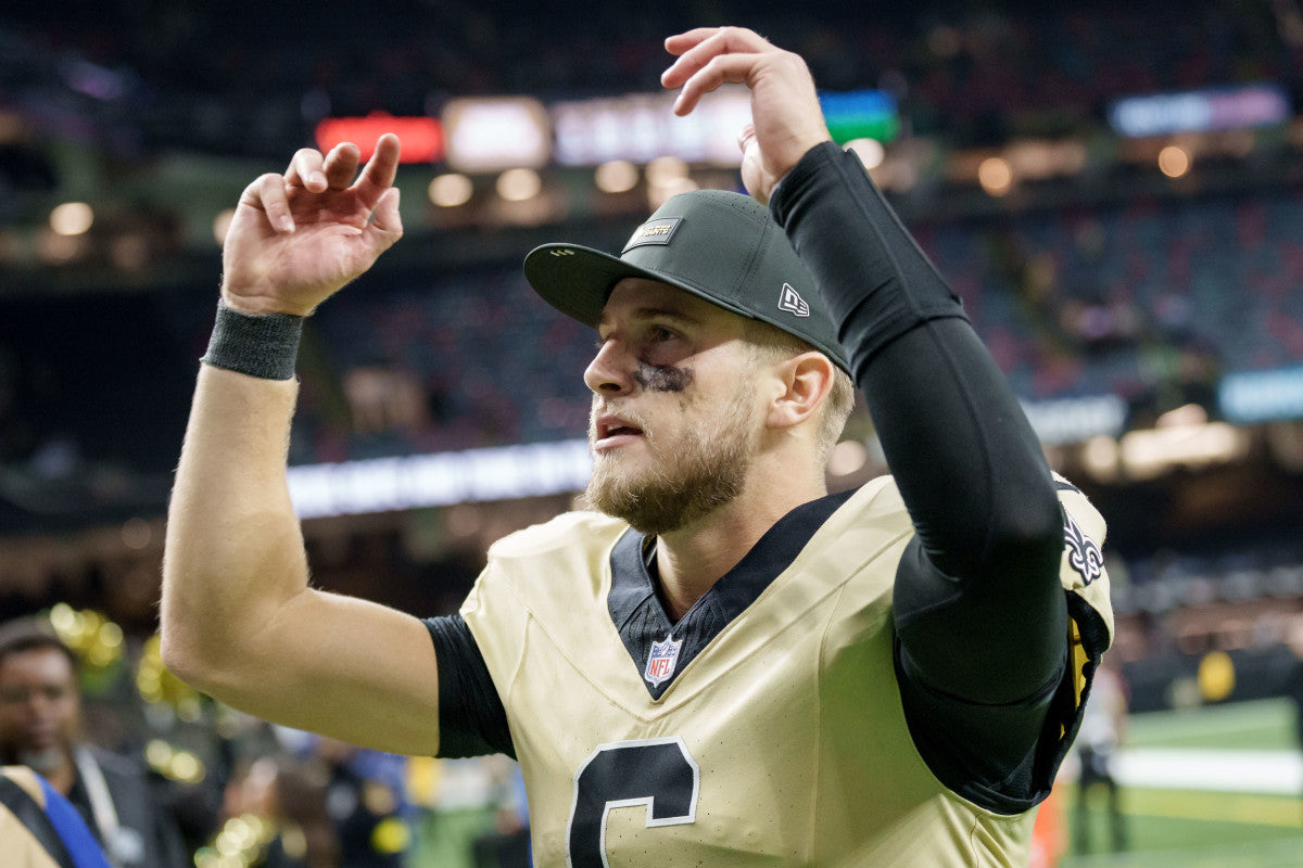 Saints QB Tyler Shough Reacts to Will Clapp Retirement Announcement