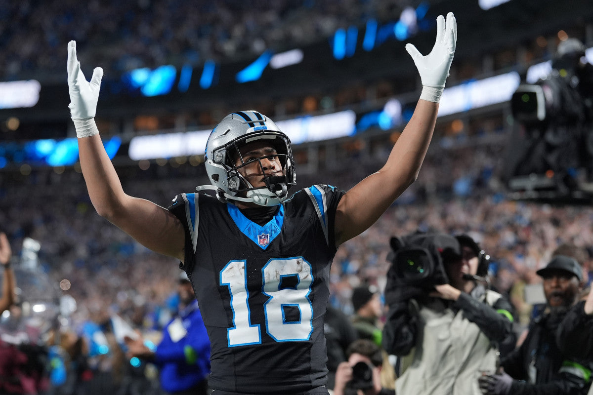 Panthers Move to Retain WRs Jalen Coker and Brycen Tremayne