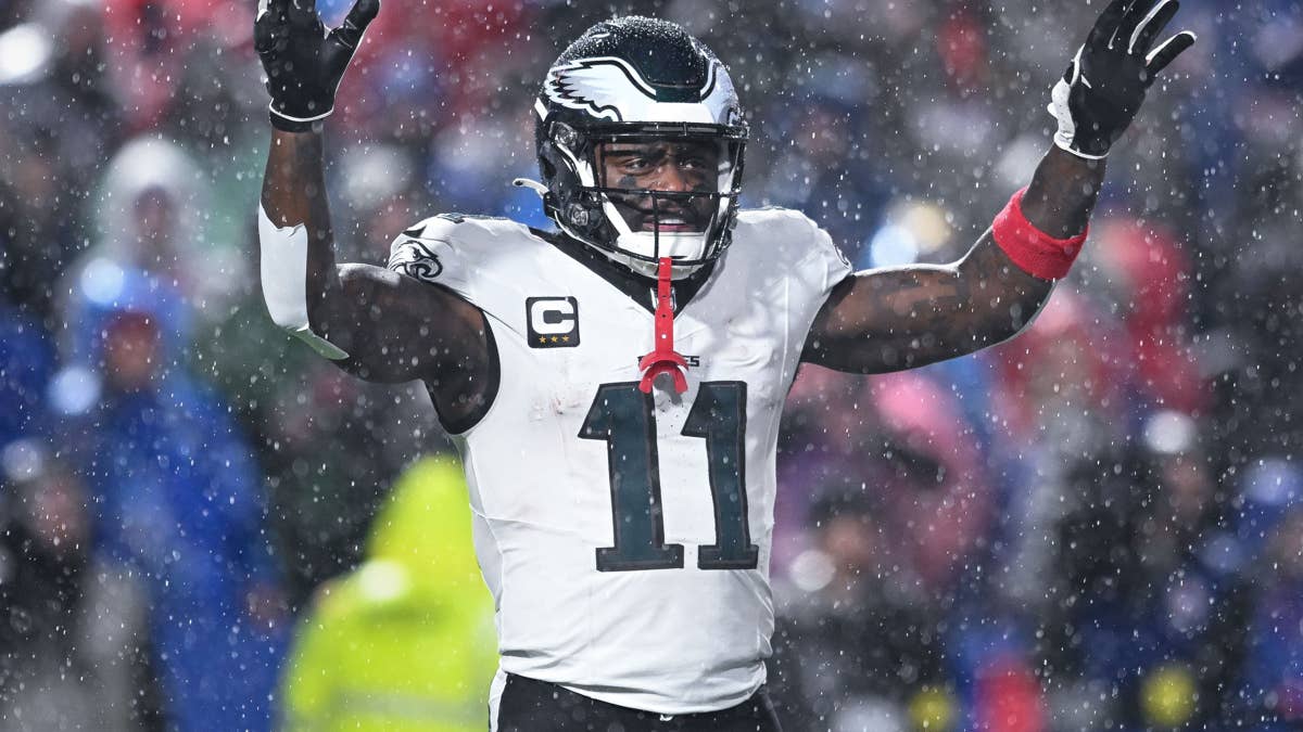 Recently traded Eagles WR AJ Brown Sees NFL top-100 Ranking Fall Drastically