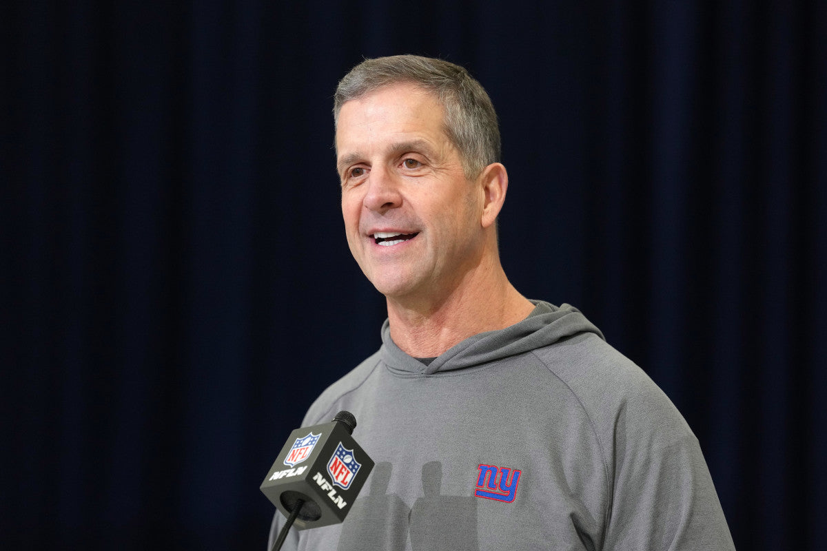 John Harbaugh Admits 'Everyone' On Giants Is Tradable