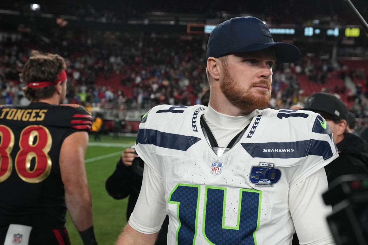Seahawks Announce Sam Darnold Is Questionable For Saturday Night