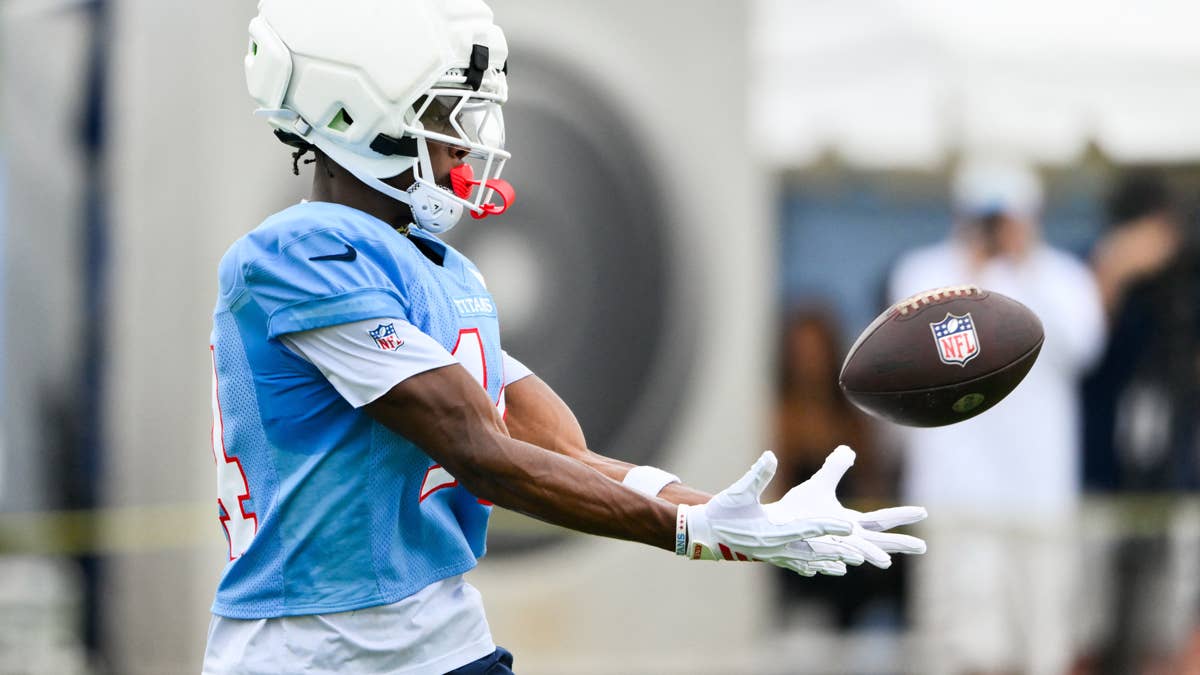 Who Leads the Tennessee Titans in Receptions Through Training Camp Thus Far