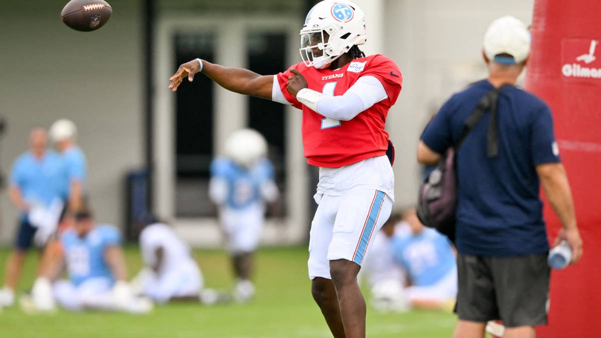 Robert Saleh Draws a Line After Cam Ward Two-Interception Training Camp Day