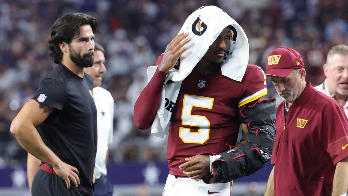 Washington Commanders face a bigger question than when QB Jayden Daniels returns from elbow injury