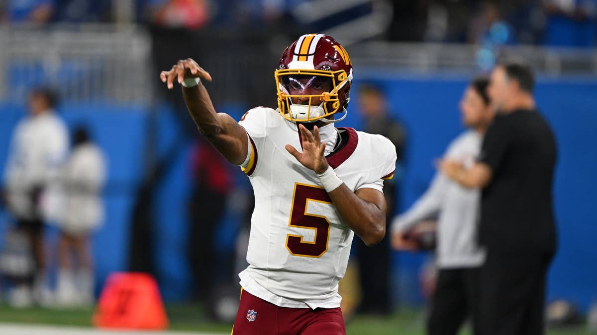 Commanders Share Jayden Daniels Update After Elbow Injury