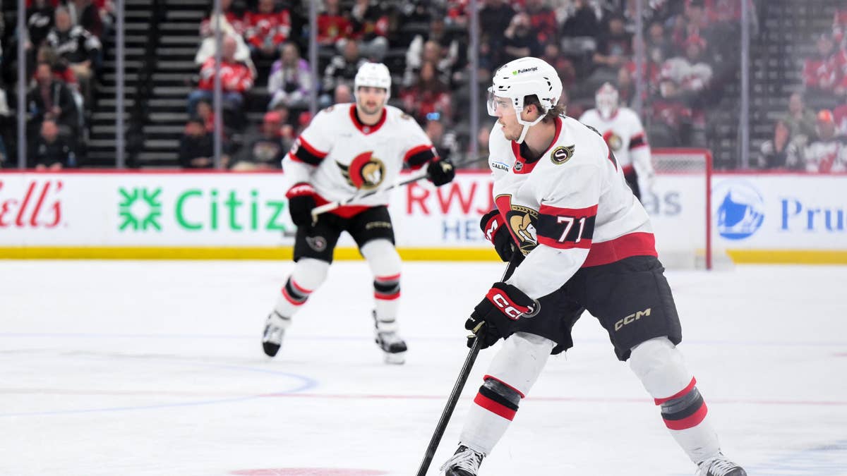 Ridly Greig Handed Suspension After Senators Playoff Exit