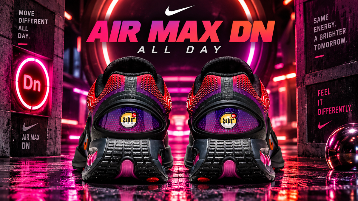 Nike Air Max Dn 'All Day' Hyper Violet, Light Crimson-Dark Smoke Grey-Black: Where to Buy