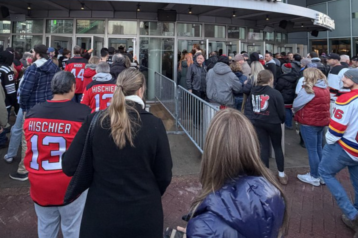The Turnout For Jack Hughes' First NHL Game Back Is Awesome