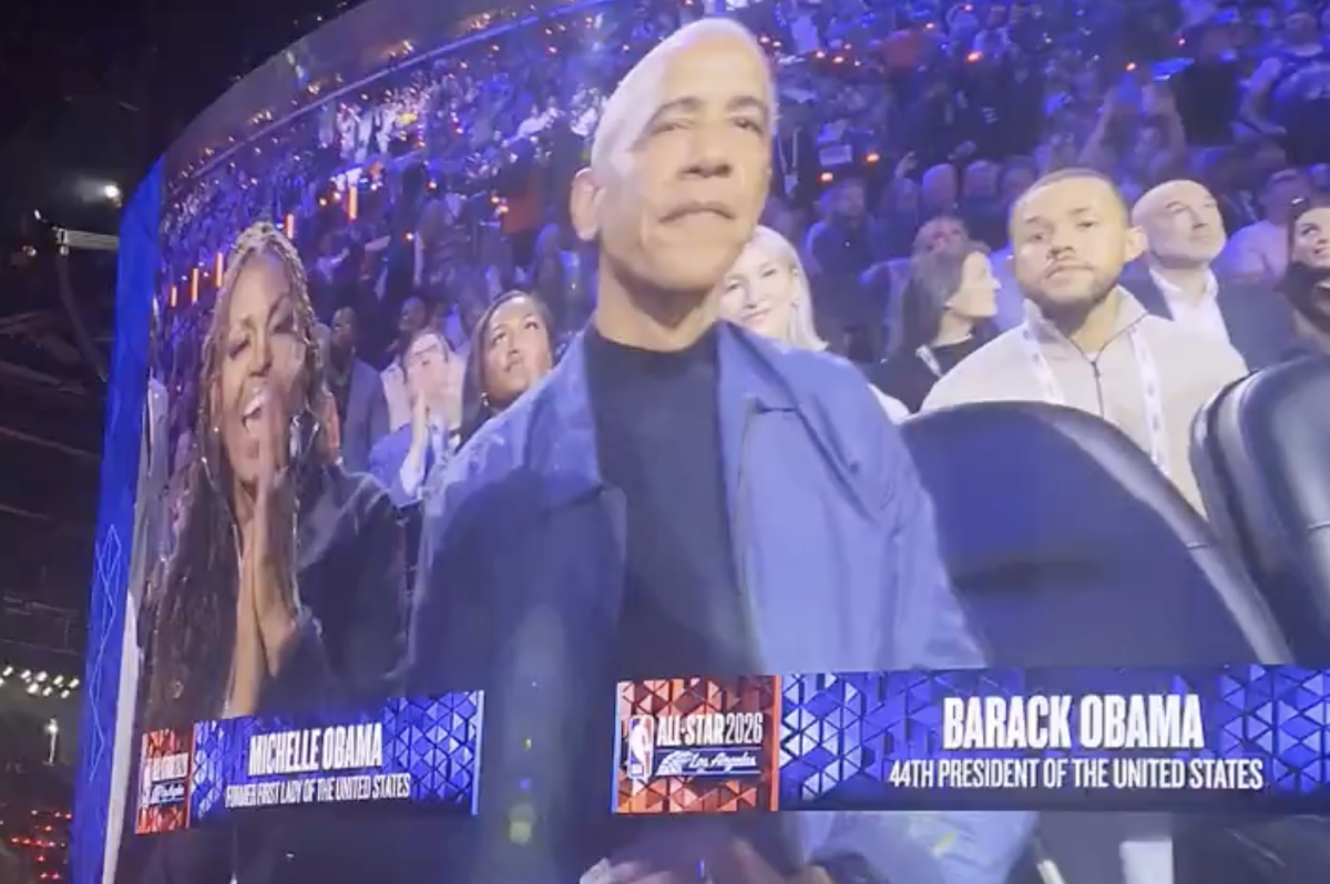 NBA All-Star Game Crowd Makes Opinion On Barack Obama Very Clear