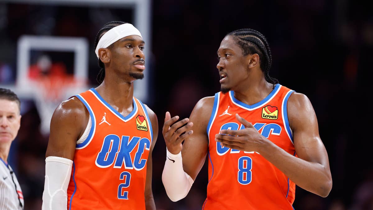 Shai Gilgeous-Alexander Reacts to Losing Jalen Williams to Injury in WCF vs. Spurs