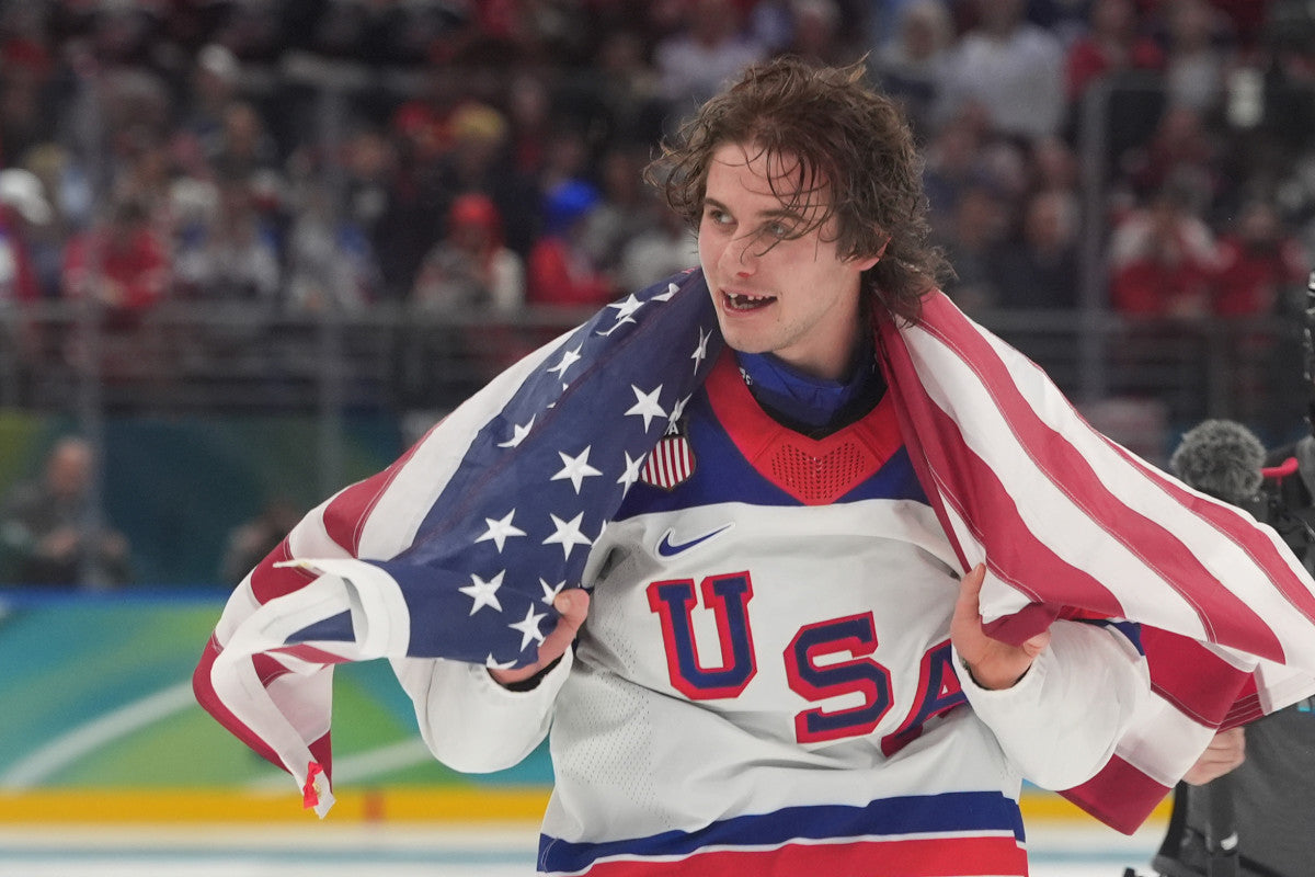 Jack Hughes' Golden Goal at Winter Olympics Celebrated in Unique Item
