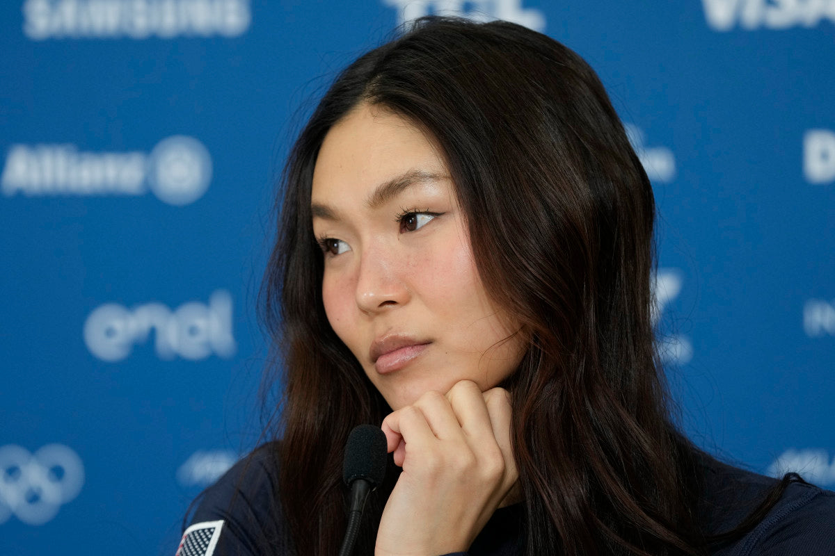 Gym Photo Of Chloe Kim Causes Stir During Winter Olympics