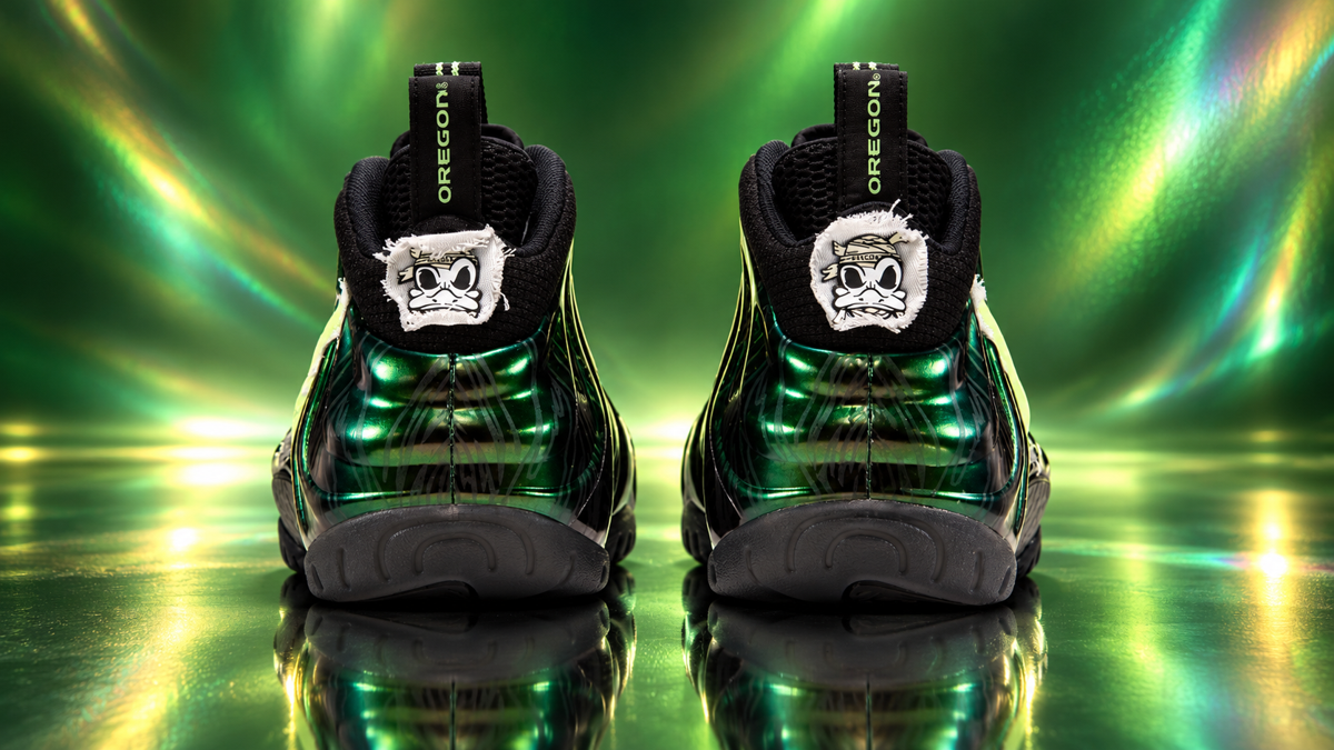 Oregon Ducks x Nike Air Foamposite Pro ‘Mummy Duck’ Release
