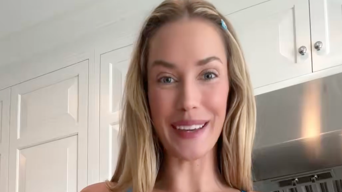 Paige Spiranac's First Cooking Video Has More Than 7 Million Views