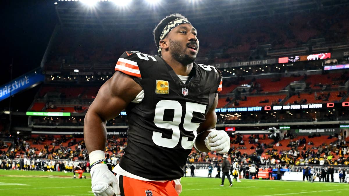 Myles Garrett Shows Great Class With Goodbye Message To Cleveland