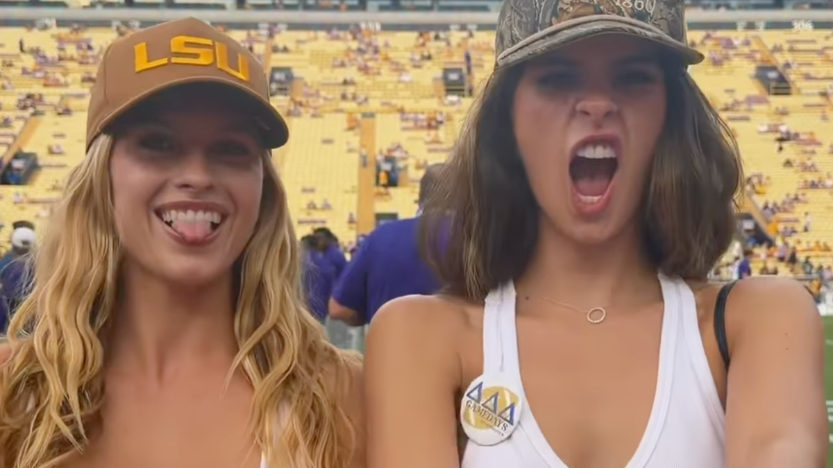 Xandra Pohl Rooted Hard For The LSU Tigers On Saturday, Despite Ohio State Fandom