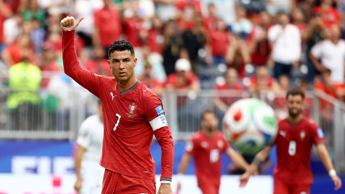 Cristiano Ronaldo's Performance vs. Uzbekistan Catches Raiders Star's Attention