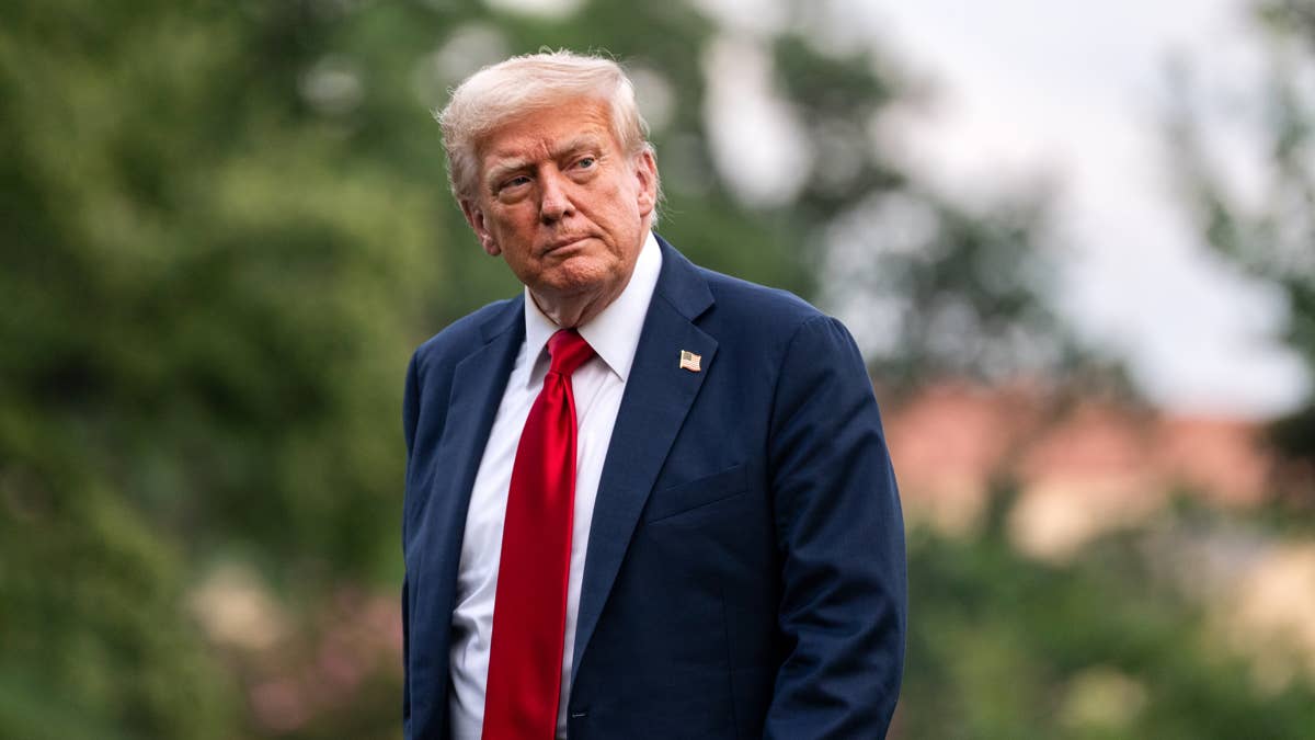 President Trump Accused Of 'Ruining' Game 3 Of The NBA Finals