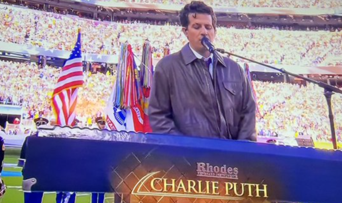 NFL Fans Loved Charlie Puth's Super Bowl National Anthem
