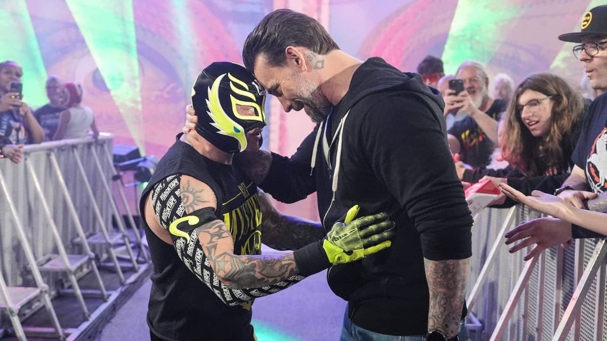 Rey Mysterio Reveals the Bizarre Keepsake He Still Has From CM Punk Match