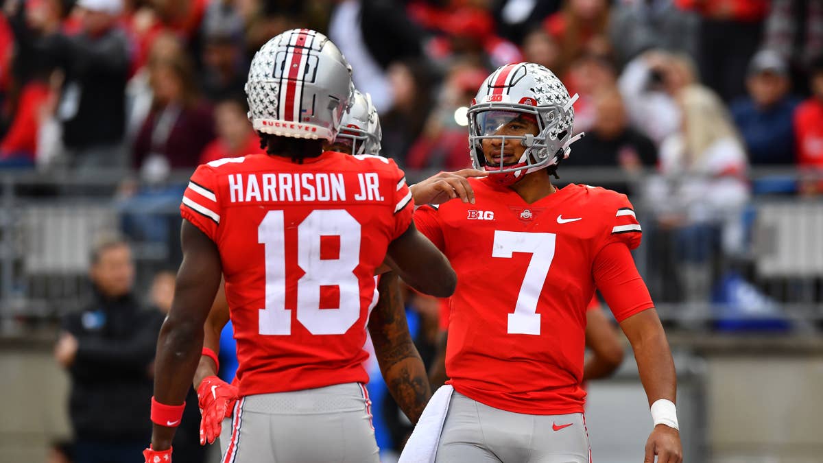Ohio State Fans Excited To See Marvin Harrison Jr. Reunited With C.J. Stroud