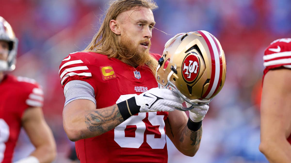 George Kittle Makes His Opinion of Taylor Swift Very Clear Ahead of Travis Kelce Wedding