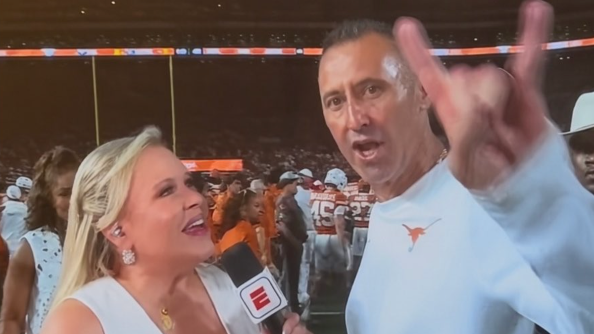 Texas Makes Excuse For Steve Sarkisian's Postgame Interview Behavior