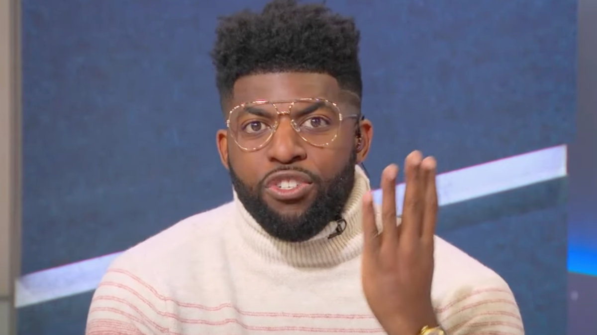 Emmanuel Acho Has Theory On Dianna Russini, Mike Vrabel Photos