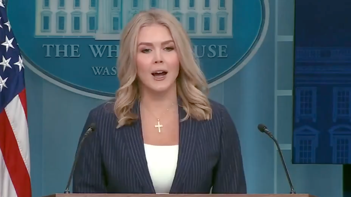 White House Press Secretary Karoline Leavitt Rips 'Ludicrous' Sophie Cunningham Critics
