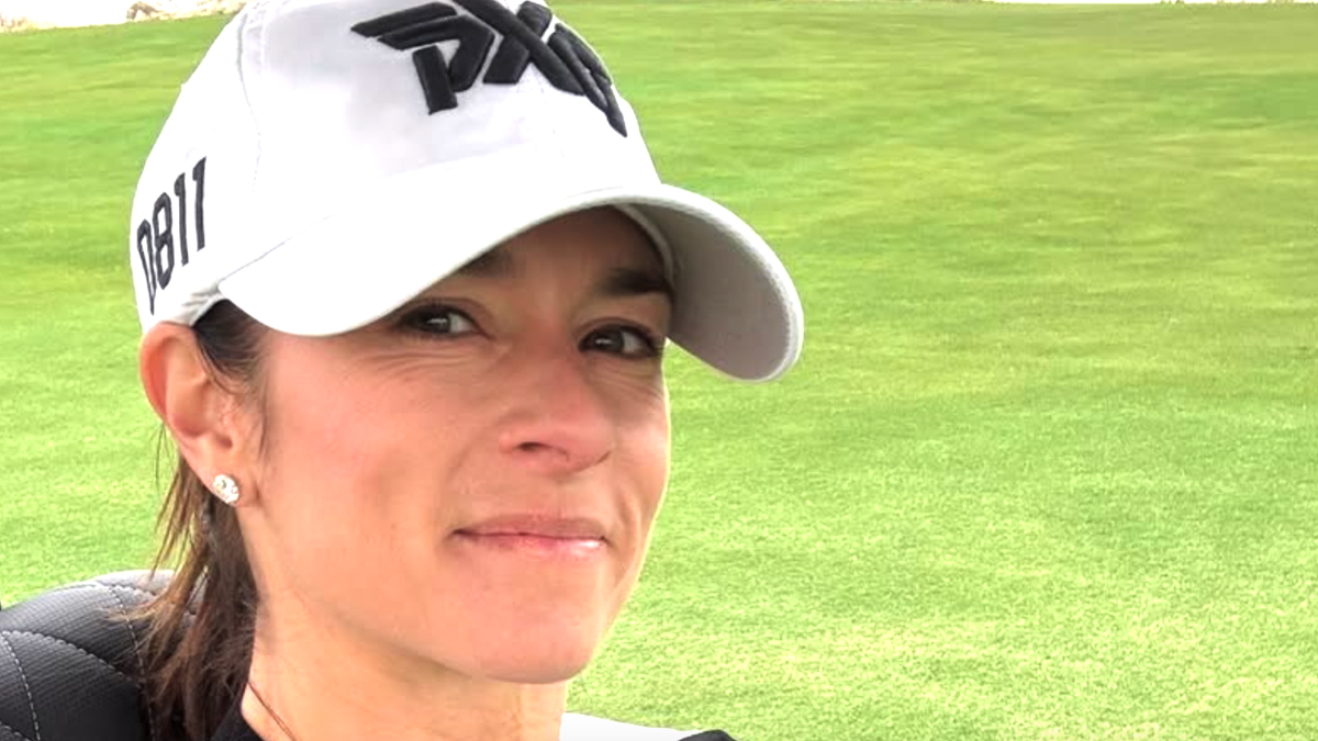 Danica Patrick Gets Into Golf Spirit Ahead Of The Masters