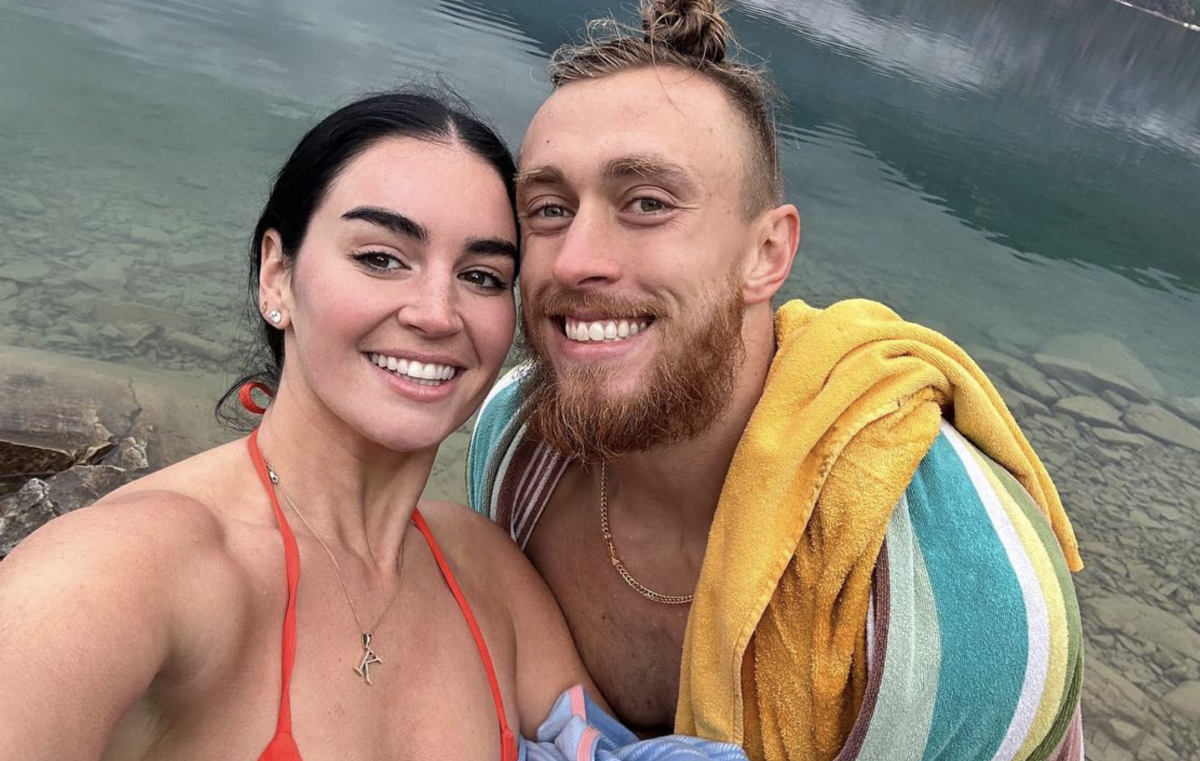 NFL Star George Kittle's Wife Poses For SI Swimsuit Issue