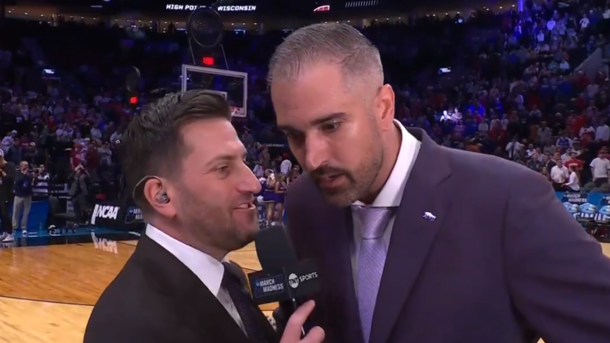 High Point Coach's Postgame Interview Is Best Moment Of NCAA Tournament So Far