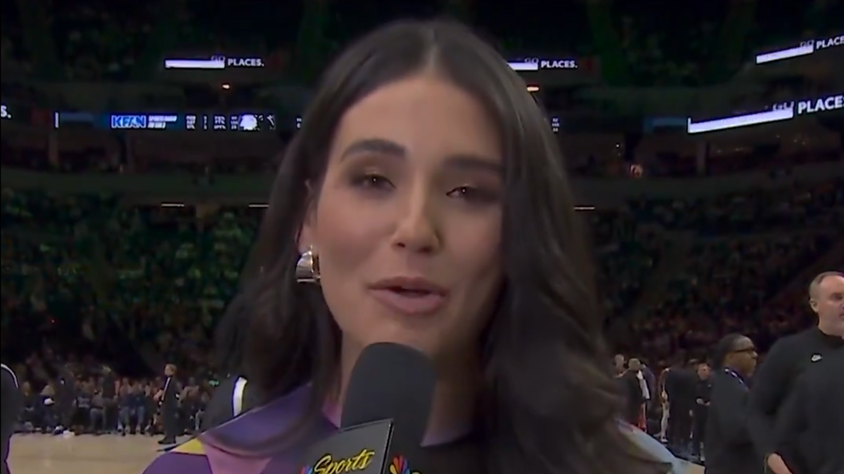 Fans Praise Courtside Reporter Ashley ShahAhmadi During NBA Playoffs